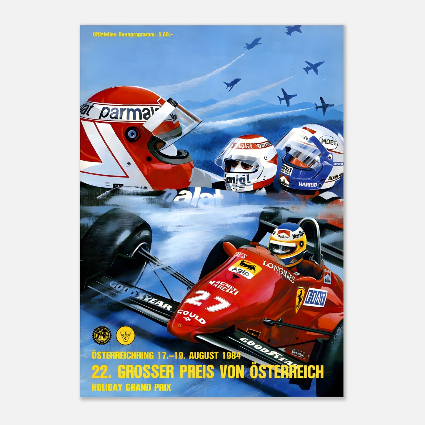 Poster 1984 - Austrian F1 Grand Prix - Österreichring