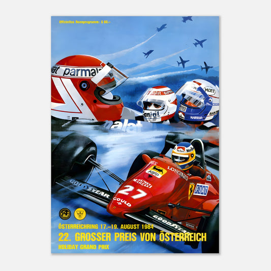 Poster 1984 - Austrian F1 Grand Prix - Österreichring
