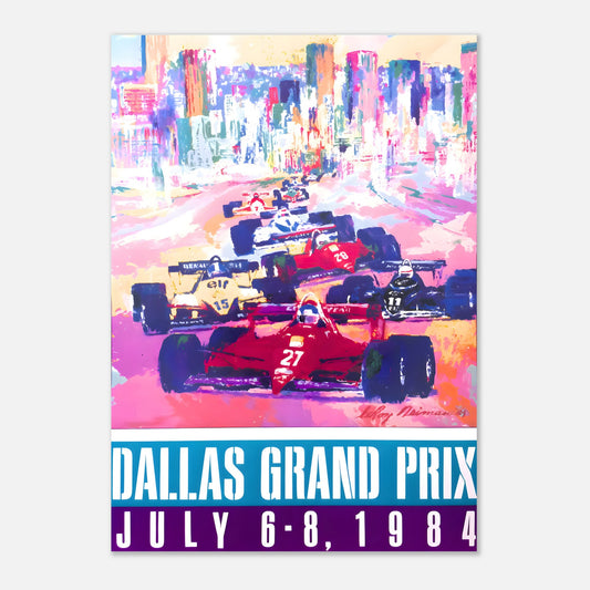Poster 1984 - United States F1 Grand Prix - Dallas
