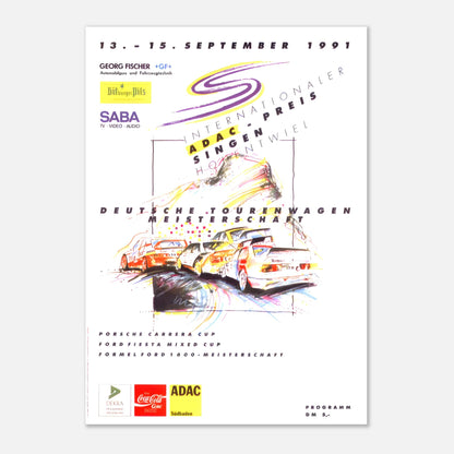 Poster 1991 - DTM Singen