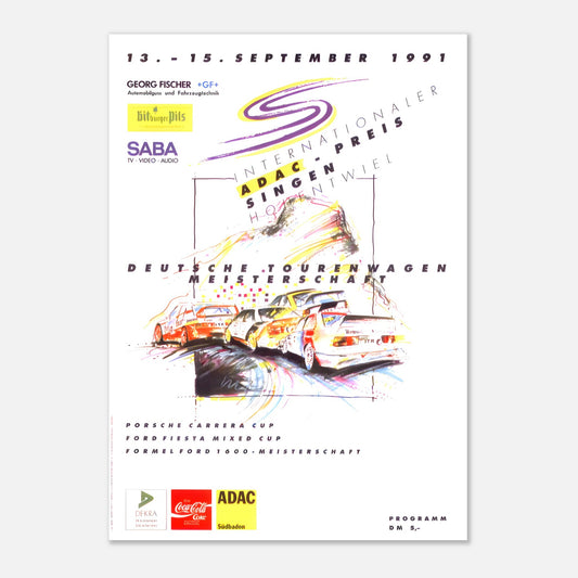 Poster 1991 - DTM Singen