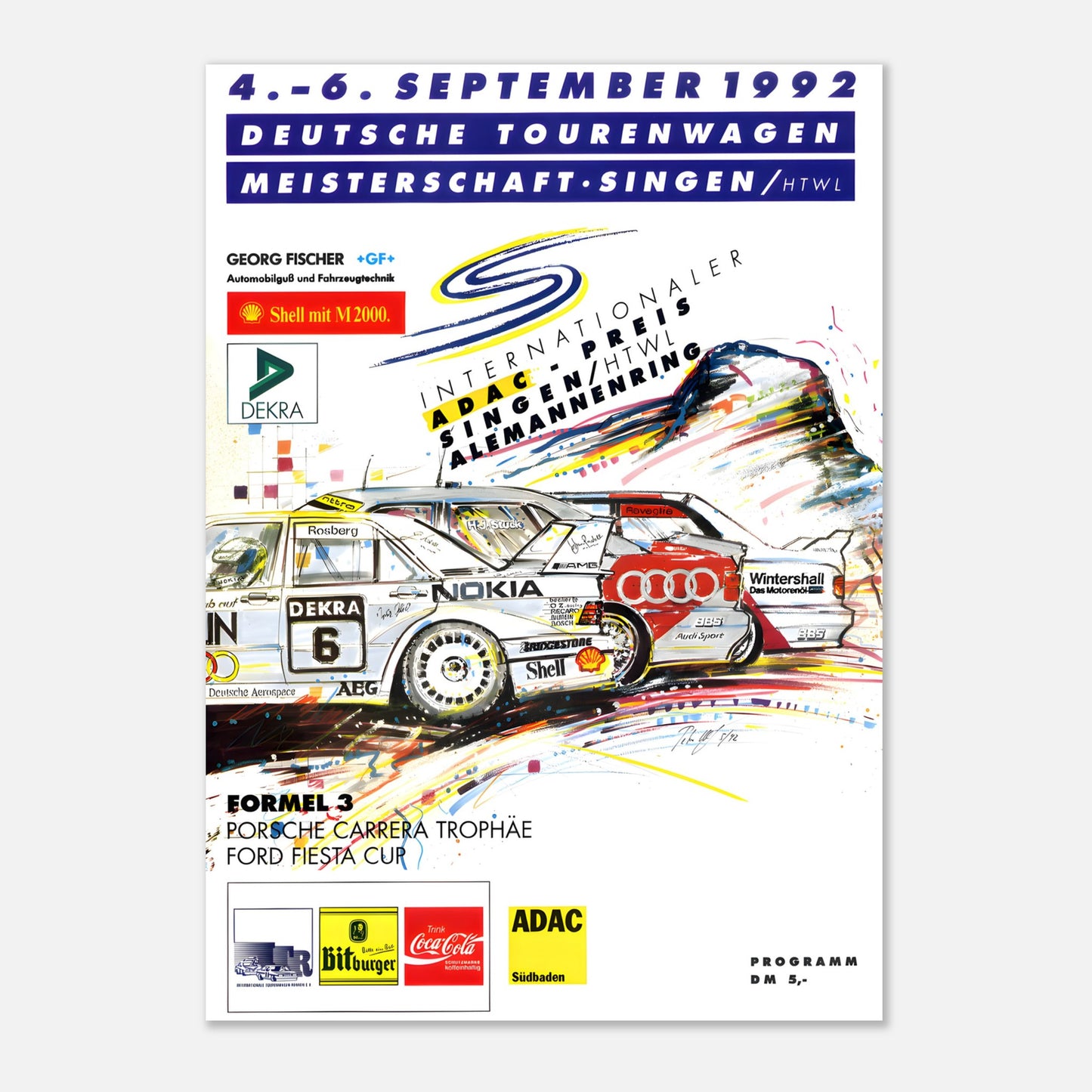 Poster 1992 - DTM Singen