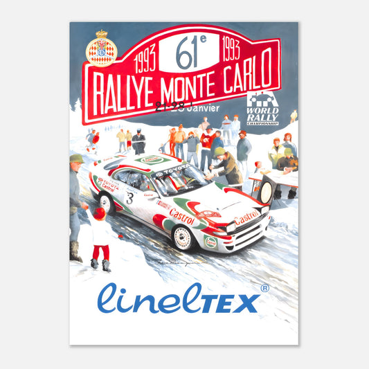 Poster 1993 - Monte-Carlo Rally