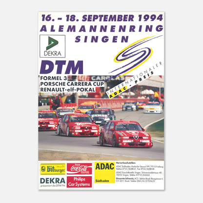 Poster 1994 - DTM Singen