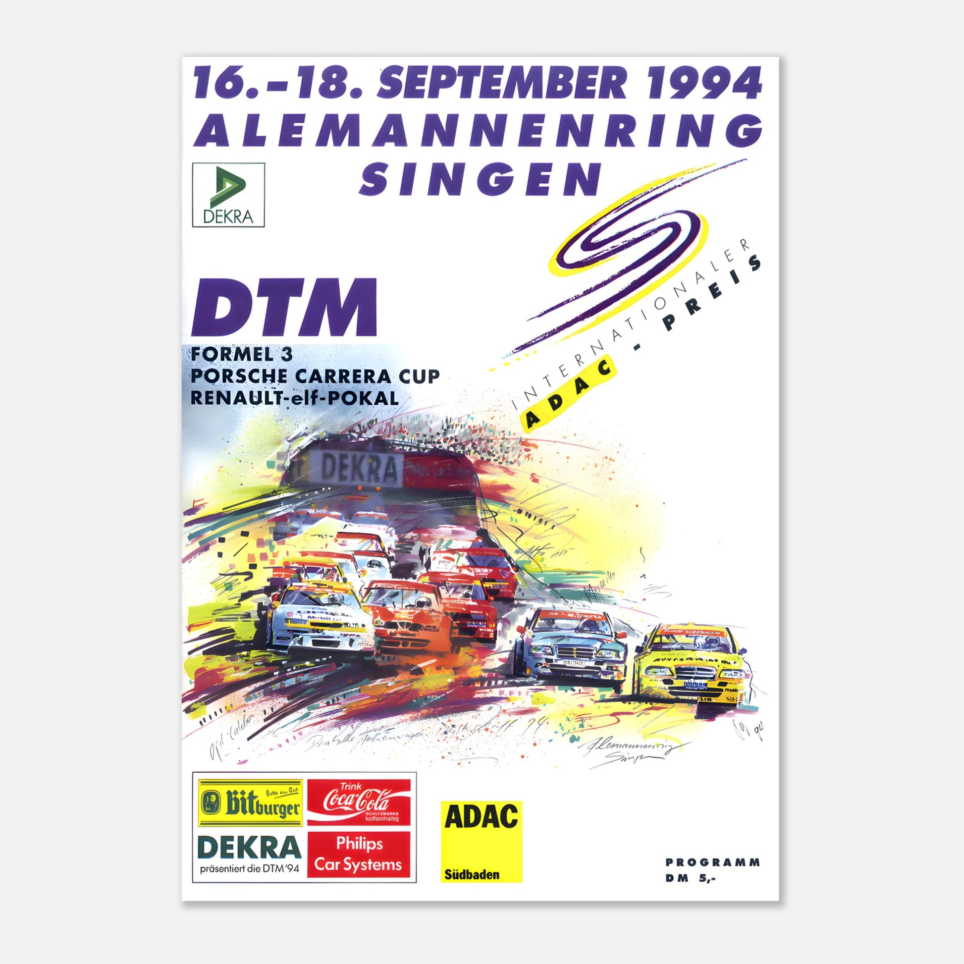 Poster 1994 - DTM Singen