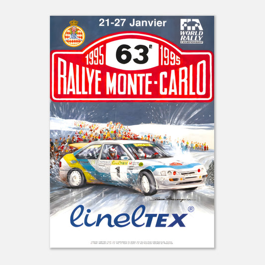 Poster 1995 - Monte-Carlo Rally