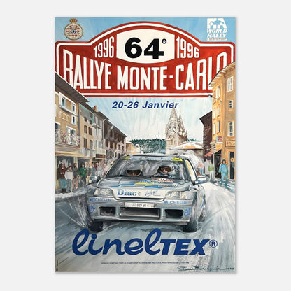 Poster 1996 - Monte-Carlo Rally