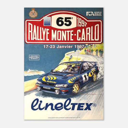 Poster 1997 - Monte-Carlo Rally