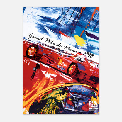 Poster 1998 - Monaco F1 Grand Prix