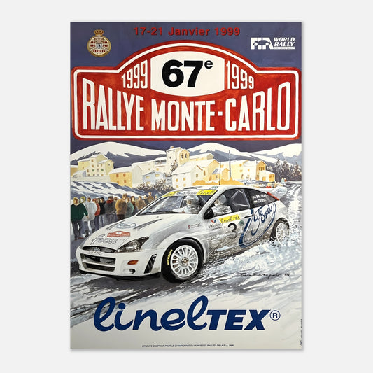 Poster 1999 - Monte-Carlo Rally