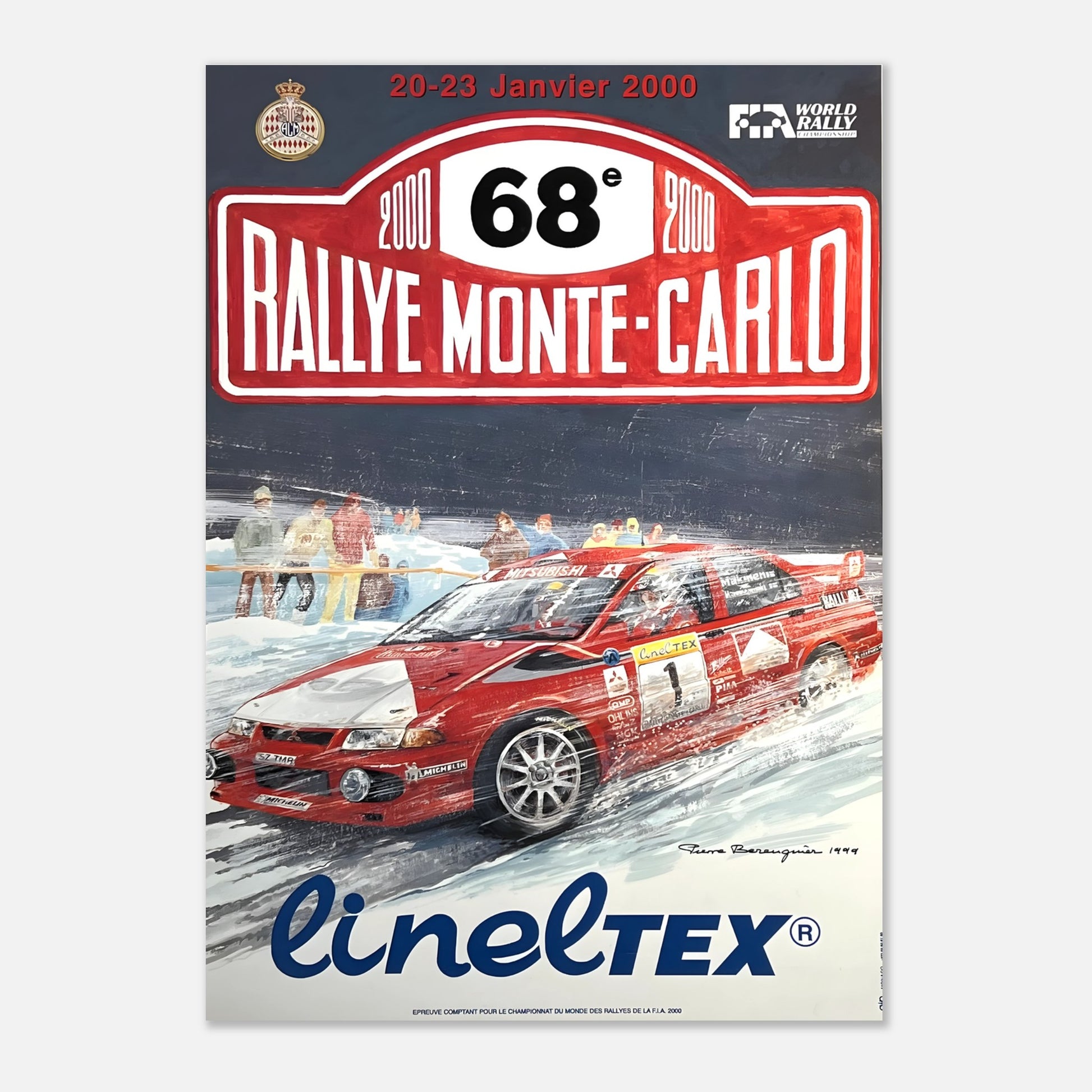 Poster 2000 - Monte-Carlo Rally