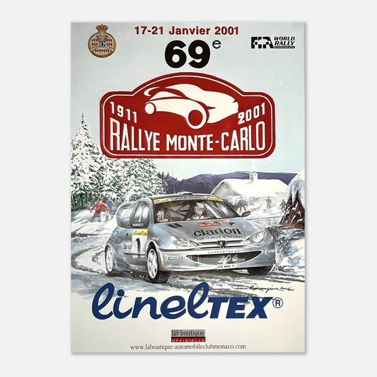 Poster 2001 - Monte-Carlo Rally