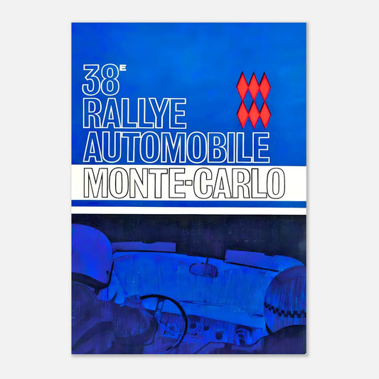 Poster of the 1969 Monte-Carlo Rally