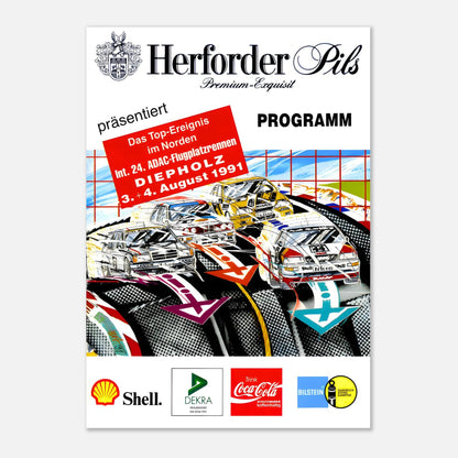 Retro Poster DTM Diepholz 1991