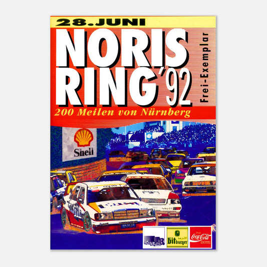 Retro Poster DTM Norisring 1992
