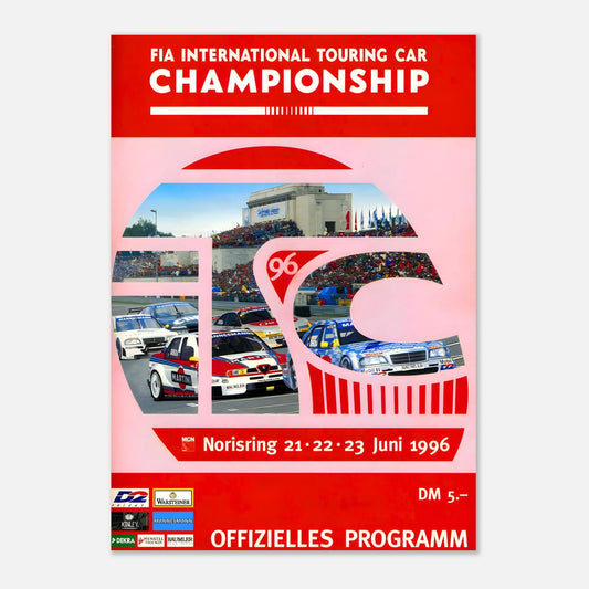 Retro Poster DTM Norisring 1996