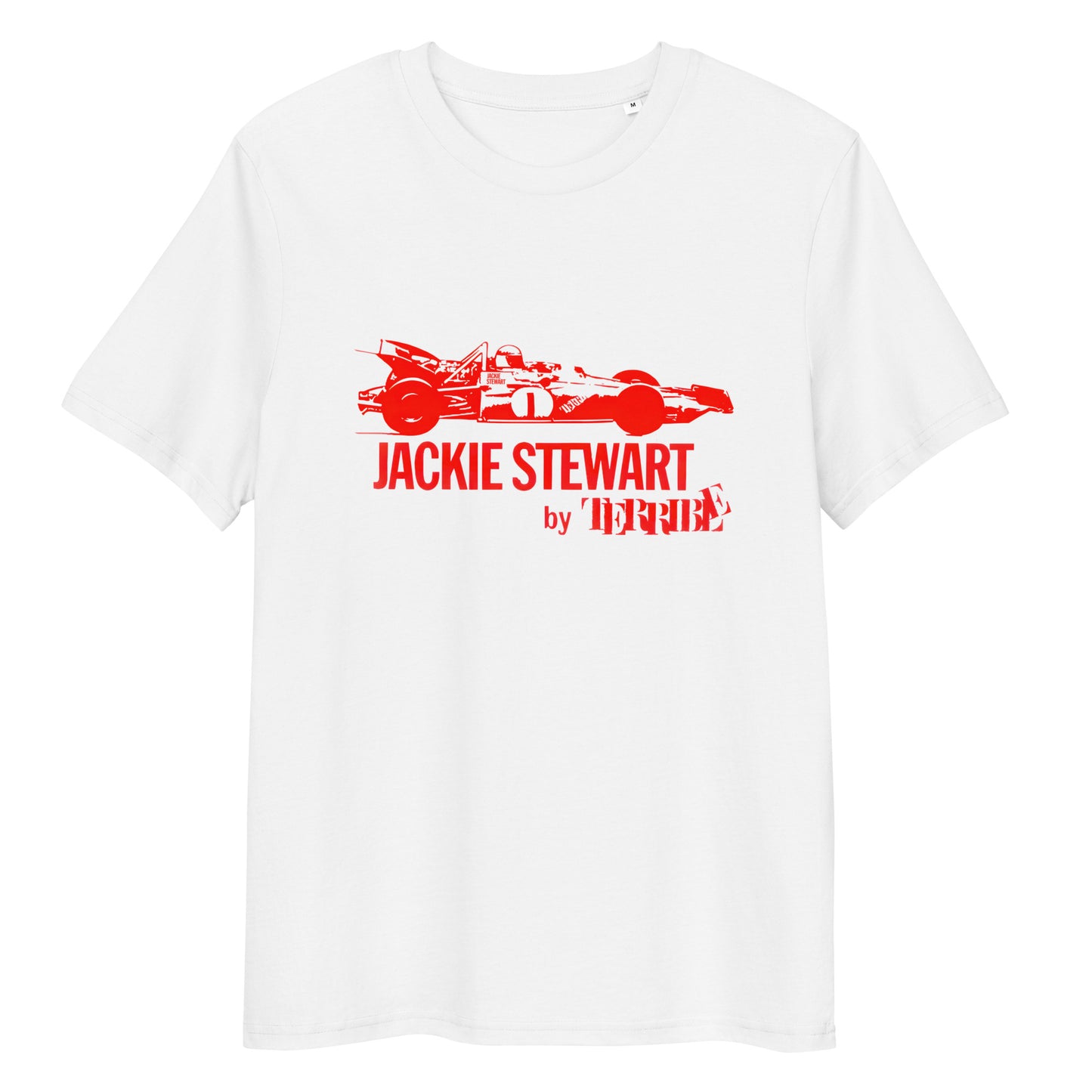 T-shirt - Jackie Stewart by Terrible