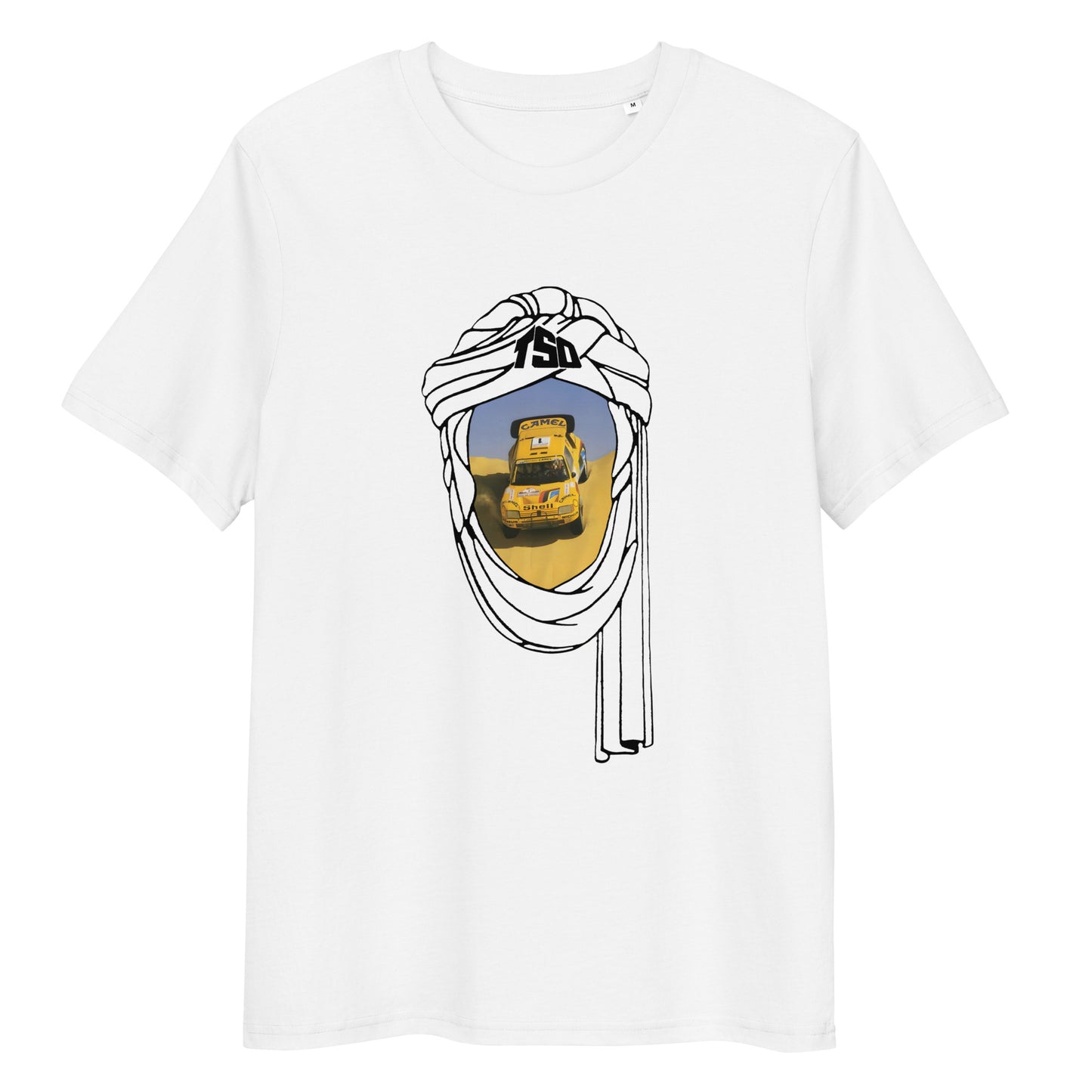 T-shirt Rallye Paris Dakar Ari Vatanen Peugeot 205 T16