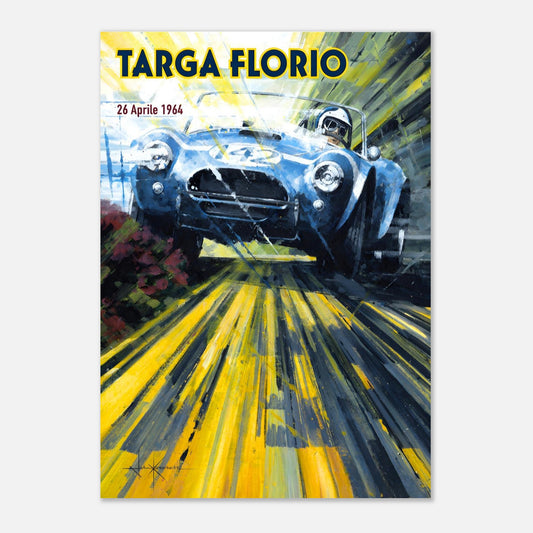 Targa Florio 1964 Retro Poster